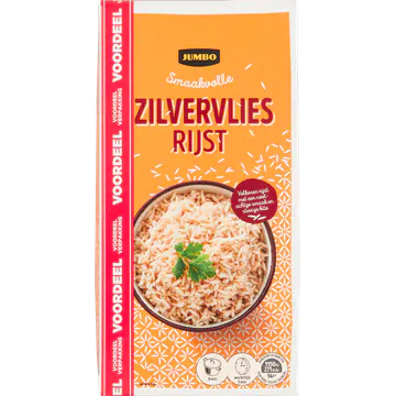 Jumbo Zilvervliesrijst Voordeelverpakking 1 kg