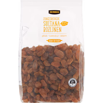 Jumbo Zongedroogde Sultana Rozijnen 500 g