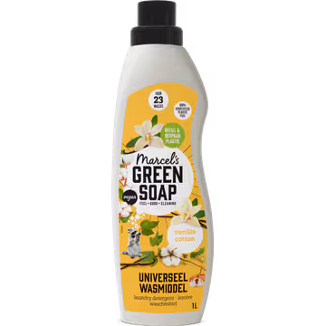 Marcel's Green Soap universeel wasmiddel Vanille & Katoen - 23 Wasbeurten