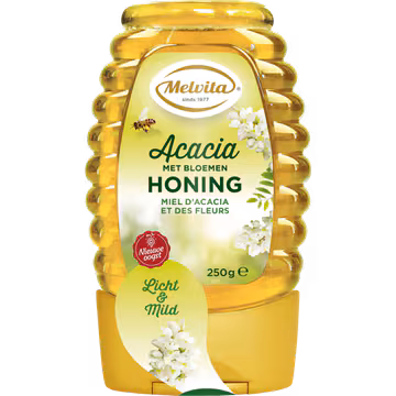 Melvita Acacia met Bloemen Honing Licht & Mild 250 g