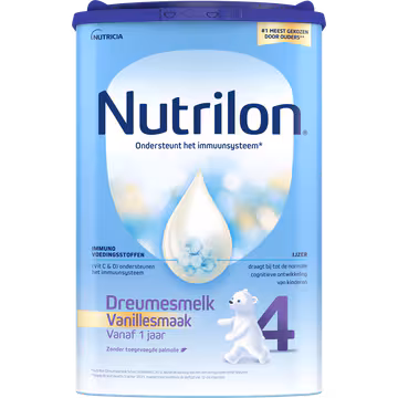 Nutrilon Dreumesmelk 4 Vanillesmaak 12+ Maanden 800 g