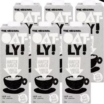 Oatly The Original Haver Barista Edition 6 x 1 L