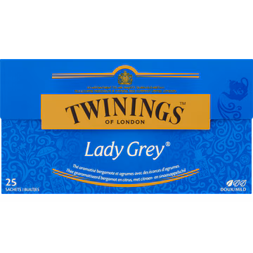 Twinings of London Lady Grey 25 Builtjes 50 g