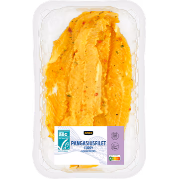 Jumbo Pangasiusfilet Curry Gemarineerd ca. 270 g