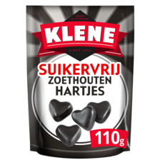 Klene Suikervrij Zoethouten Hartjes110 Gram239