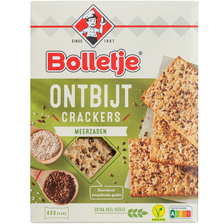 Bolletje Meerzaden ontbijtcrackers12 Stuks249