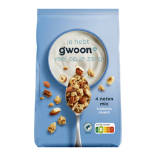 g'woon Krokante muesli 4 noten900 Gram315