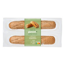 g'woon Baguette volkoren meergranen300 Gram169