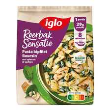 Iglo Roerbak Sensatie Pasta Kipfilet Boursin450 Gram659