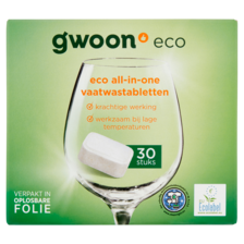 g'woon Eco All-in-One Vaatwastabletten30 Stuks399