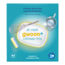 g'woon All-in-one Vaatwastabletten Citroen40 Stuks359
