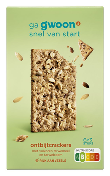 g'woon Volkoren Ontbijtcrackers315 Gram219