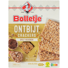 Bolletje Spelt volkoren ontbijtcrackers240 Gram249