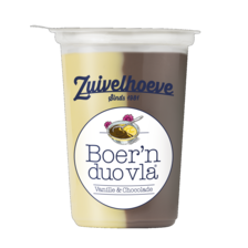 Zuivelhoeve Boer'n Duo Vla Vanille Chocolade450 Gram199