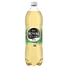 Royal Club Ginger Ale 0% Suiker Fles1000 Milliliter239