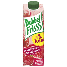 DubbelFrisss 1Kcal Framboos Cranberry0.35 Liter100